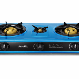 Decakila 3-Burner Table Gas Stove