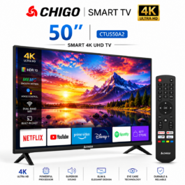 Chigo 4K Smart TV ( 50" 55" 65" ) - 50"