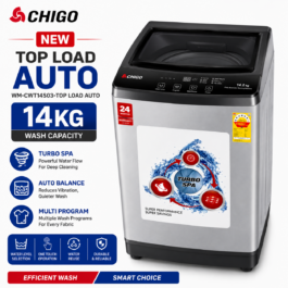 Chigo Top Auto Load Washing Machine ( 8Kg 10Kg 14Kg ) - 14Kg