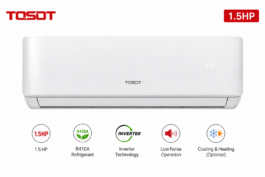 Tosot Air Conditioners - SPLIT AC - R410 INVERTER - 1.5HP