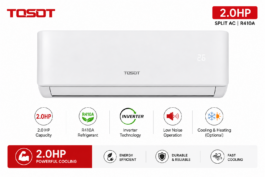 Tosot Air Conditioners - SPLIT AC - R410 INVERTER - 2.0HP