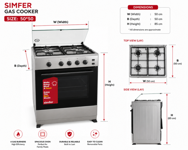 simfer Gas Cooker simfer Gas Cooker
