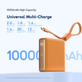 Oraimo PowerNova L21 20000mAh 30W & L11 10000mAh 22.5W Power Bank - 10000mAh