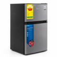 Graphite Midea Top-Freezer Refrigerator