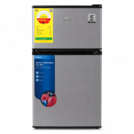 Midea 87ltr Fast Cooling Double Door Table Top Fridge