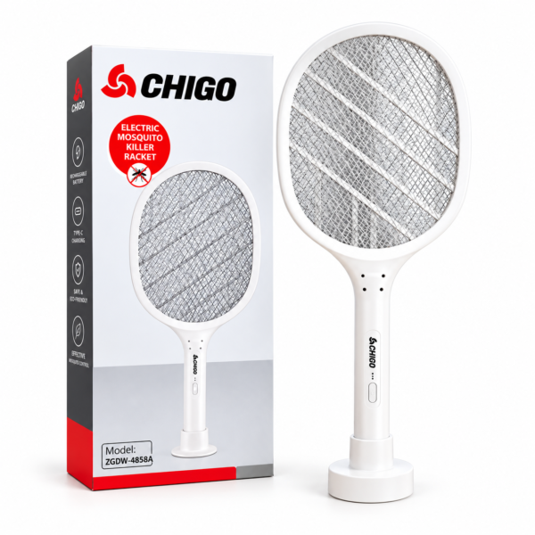 CHIGO mosquito killer racket and packaging