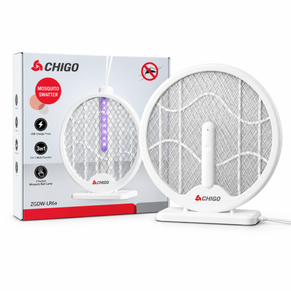 CHIGO mosquito swatter and retail box CHIGO mosquito swatter and retail box