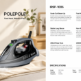 Syinix Polepole Steam Iron Brochure