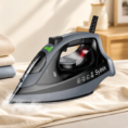 Syinix steam iron on cream fabric